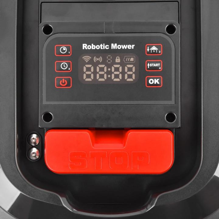Immagine prodotto Hecht Robot di falciatura fino a 800m2 (800 m², Filo di confine)