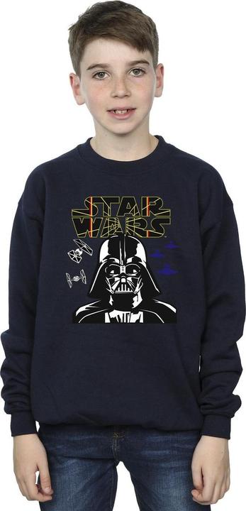 Produktbild Star Wars Darth Vader Comp Logo Sweatshirt Jungen (140, 146)