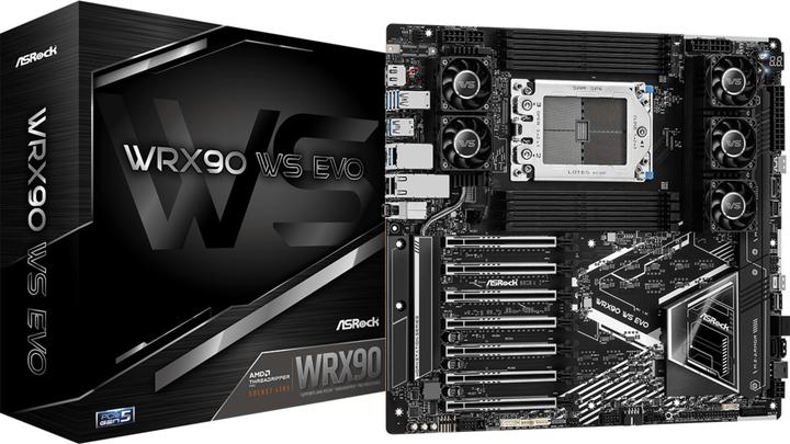 Produktbild AsRock WRX90 WS EVO (sTR5, AMD WRX90, E-ATX)