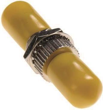 Actual product image Zellner group Fibre optic coupling ST LVZAS33SM Premium Singlemode yellow