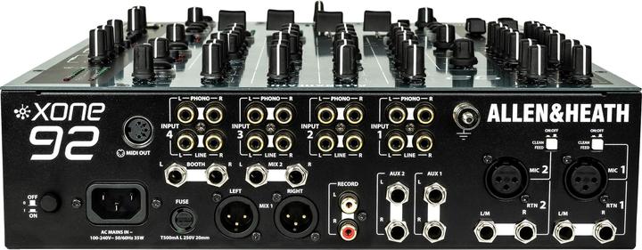 Image du produit Allen & Heath Xone:92 Mk2 (Studio et mixeur live)