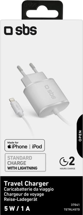 Produktbild SBS Reiseladegerät für iPhone und iPod (5 W)