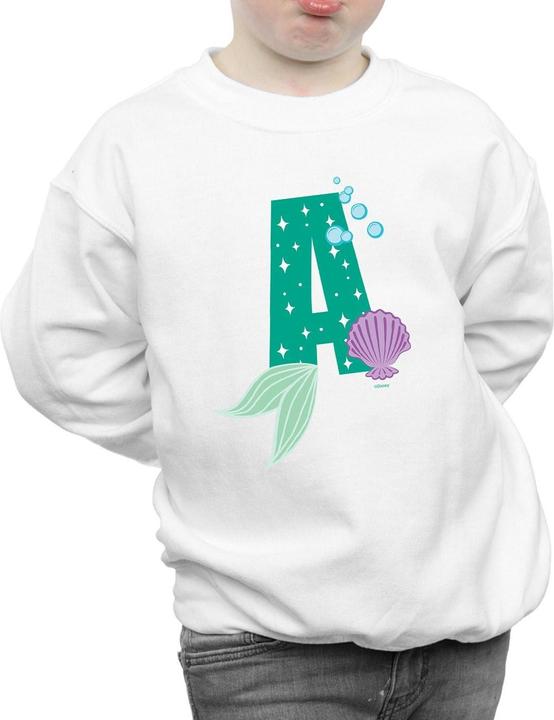 Produktbild Disney Alphabet A Is For Ariel Sweatshirt Jungen (128)