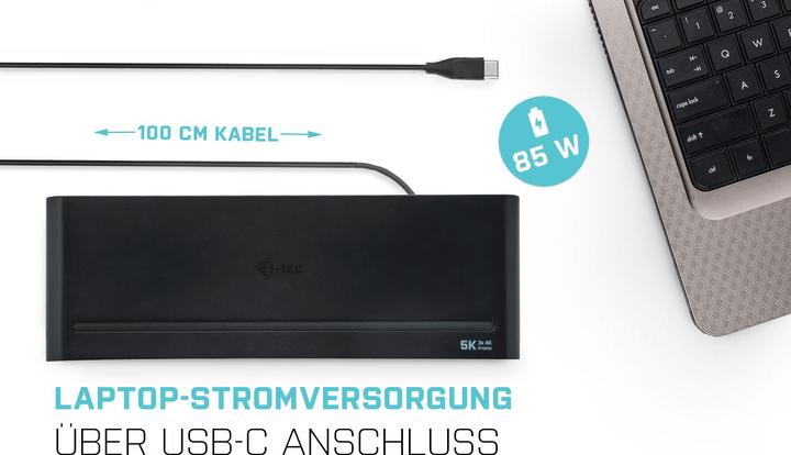 Immagine prodotto i-tec Dock USB 3.0 / USB-C Triple 4K (USB-C, 5 Porti)