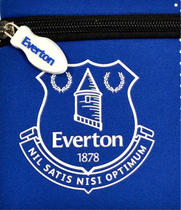 Actual product image Everton FC Bland pencil case with club crest