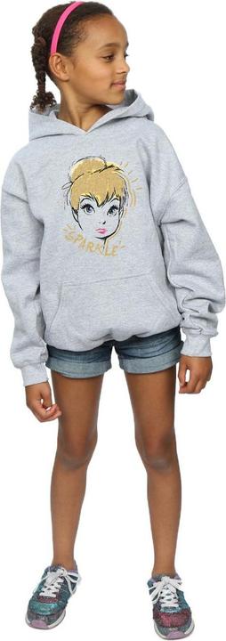 Actual product image Disney Girls Tinkerbell Sparkle Hoodie (152, 158)