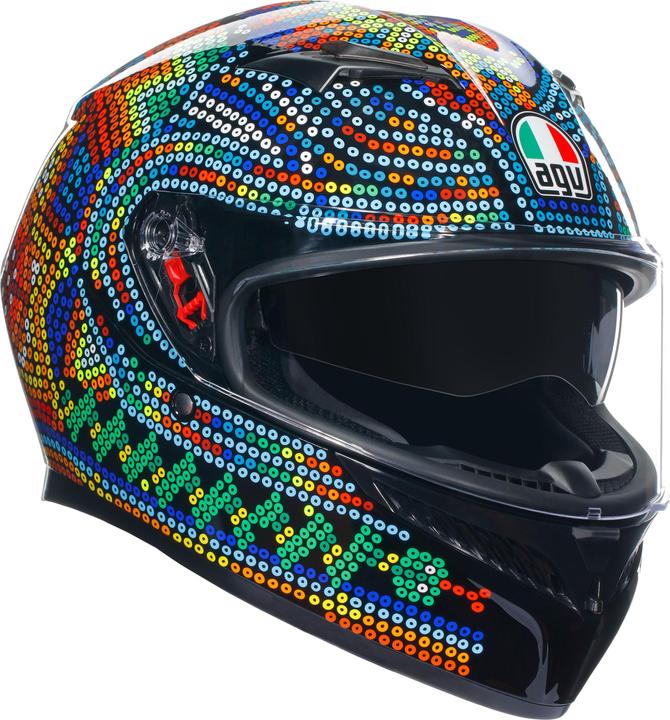 Immagine prodotto AGV Casco integrale K-3 Top Rossi alla prova d'inverno 2018 (61 - 62 cm, XL)