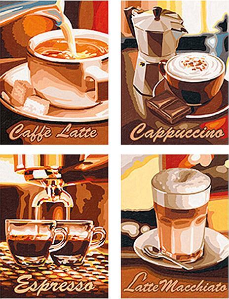 Actual product image Schipper Painting by numbers - coffee break