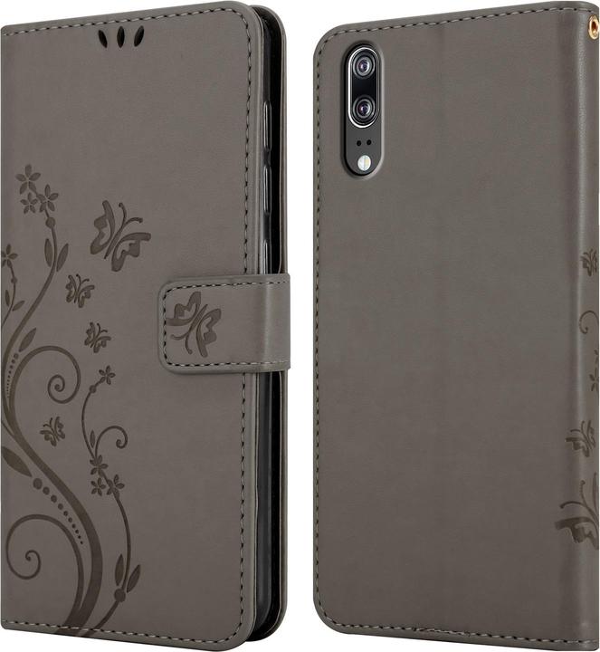 Produktbild Cadorabo Flower Book Cover (Huawei P20)