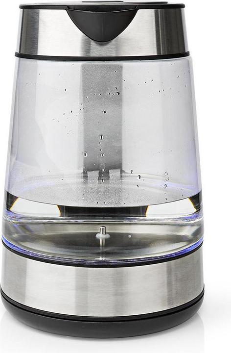 Produktbild Nedis Wasserkocher - Glasgehäuse - Temperaturanzeige - Variable Temperaturen (60, 70, 80, 90, 100 (1.70 l, EU-Stecker)