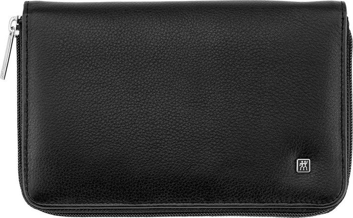 Produktbild No Name Zwilling Twinox Reiseset - Schwarzes Lederetui 8-teilig - Schwarz