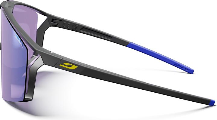 Produktbild Julbo Edge Schwarz Matt Blau Spectron HD 1 (Blau, Black Matt)