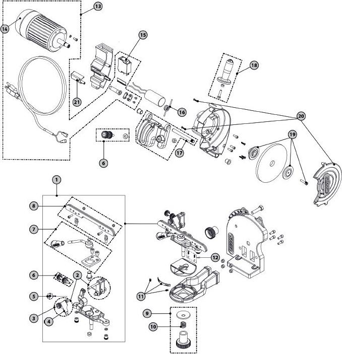 Image du produit Oregon Affûteuse de chaîne ECO / Jolly Evo (214 W)