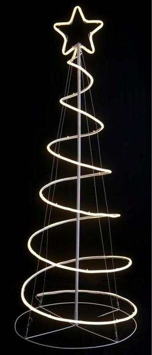 Actual product image Garden Pleasure The LED Christmas tree spiral is an enchanting and festive decoration for your garden or