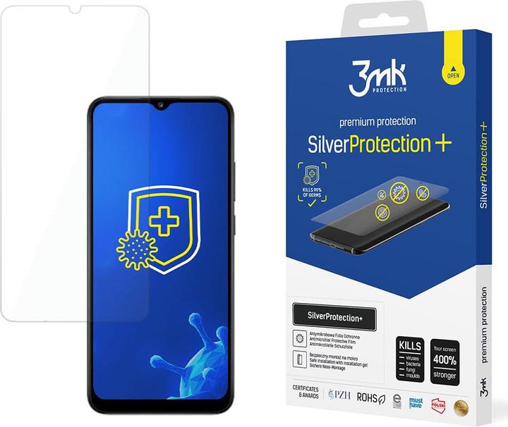 Actual product image 3MK SilverProtection+ screen protector, screen protector film (1 Piece, Samsung Galaxy A03s)