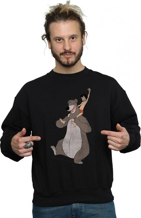 Produktbild Disney Klassisches Mowgli und Baloo Sweatshirt aus Baumwolle (S)