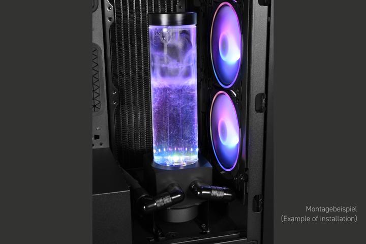 Produktbild Alphacool Core 200 Aurora ARGB Ausgleichbehälter, Acryl