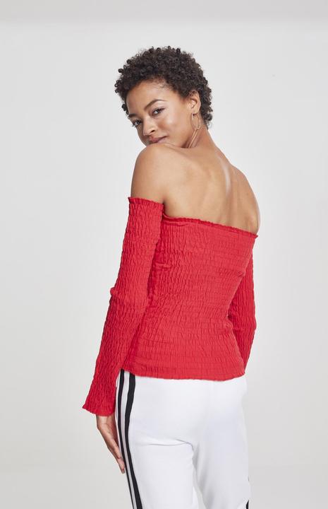 Actual product image Urban Classics Ladies Cold Shoulder Smoke L/S (XS)