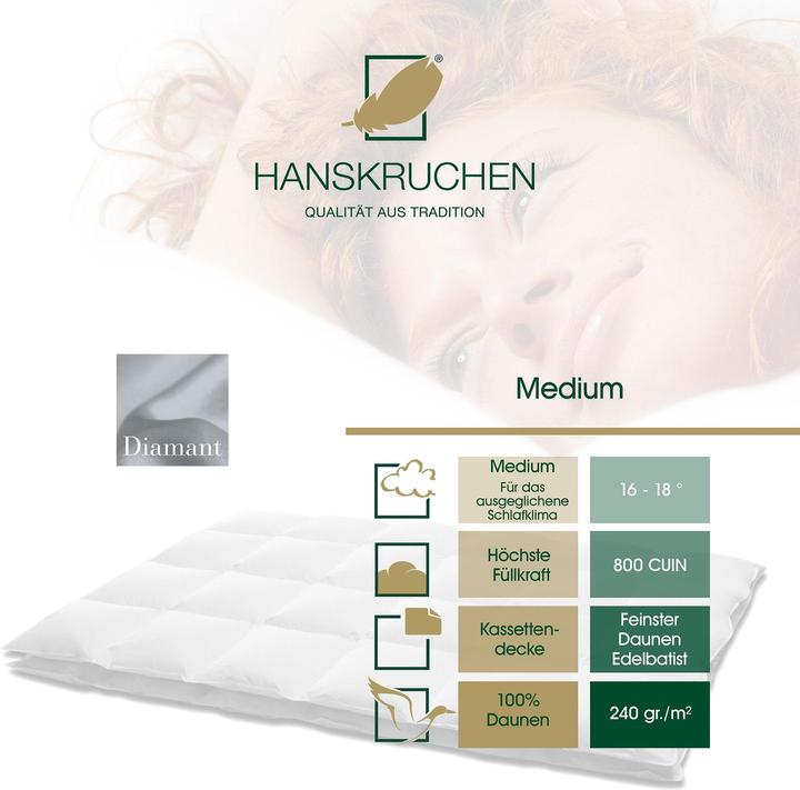 Actual product image Hanskruchen Diamant (670 g, 135 x 200 cm)