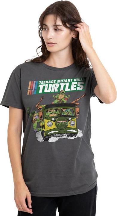 Actual product image Teenage Mutant NT Unisex Adult Van T-Shirt (S)