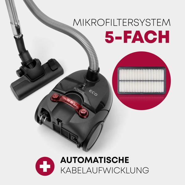 Produktbild Bomann BS 9019 CB N Zylinder-Vakuum Trocken Staubbeutel