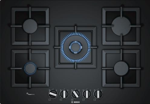 Actual product image Bosch Hausgeräte PPQ7A6B20 Series 6 - Inbouw gaskookplaat