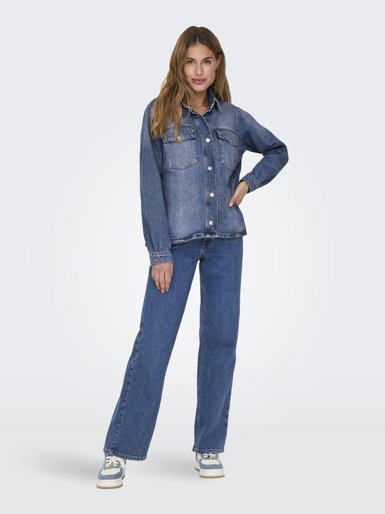 Produktbild Only ONLJUICY Hohe Taille Weiter Beinschnitt Jeans Jeans mit weitem Bein (W31/L32)
