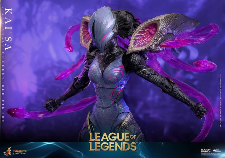 Actual product image Hot Toys League of Legends figurine Video Game Masterpiece 1/6 Kai'Sa 29 cm