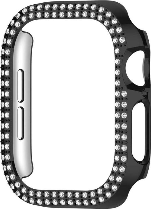 Actual product image Cover-Discount Apple Watch 10 - 46mm - Glitter rhinestone protective case