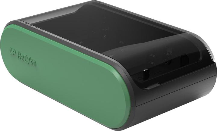GP Batteries ReCyko Universal Ladegerät AA/AAA/C/D/9V Akkus NEU (1 Stk., D, AAA, AA, C, 9V Block, 2100 mAh, Akku)