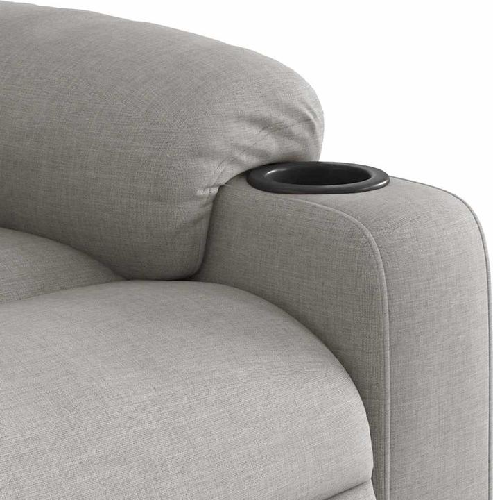 Produktbild VidaXL Massagesessel Elektrisch Wolkengrau Stoff