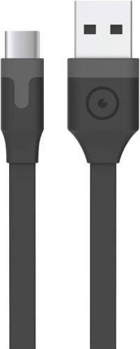 Immagine prodotto Muvit Cavo piatto Tipo-C USB 2.0 2M 3A Nero (2 m, USB 2.0)