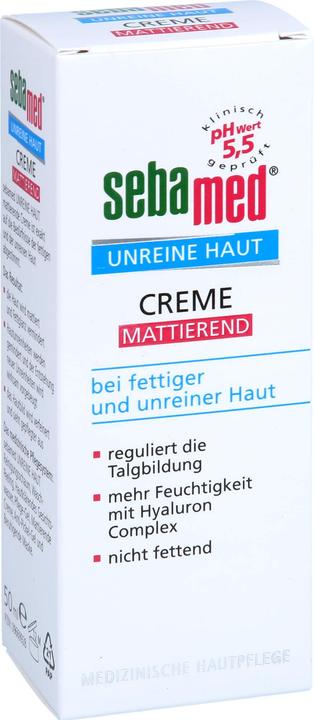 Actual product image Sebamed Impure Skin Mattifying Cream, 50 ml CRE (50 ml, 24h cream)