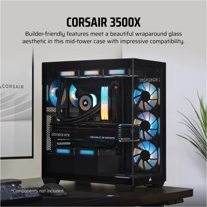 Produktbild Corsair 3500X (E-ATX, ATX, Mini-ITX, mATX)
