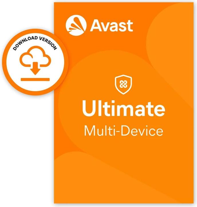 Avast Ultimate (10 Utilisateur, 10 Périphériques/Utilisateurs, 12 mois)