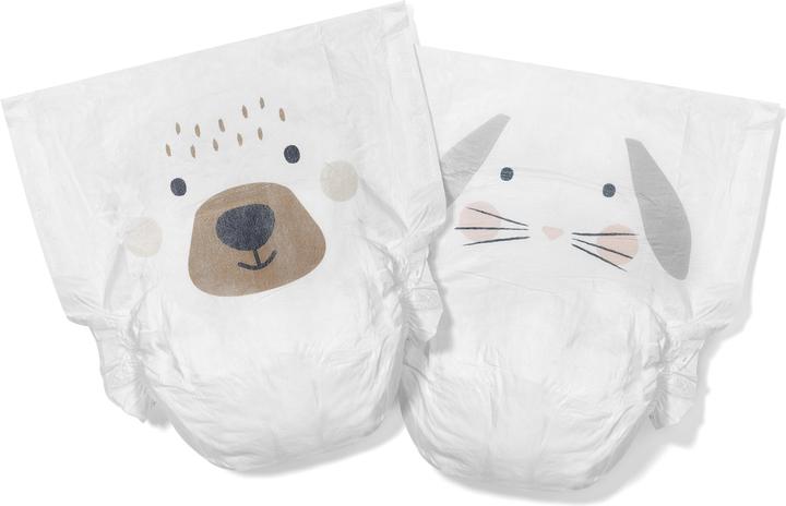 Actual product image Kit & Kin Nappies (Size 3, Monthly box, 136 Piece)