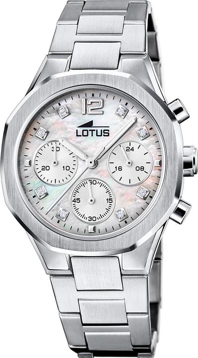 Actual product image Lotus 18869/1 Excellent stainless steel bracelet Chrono (Chronograph, 37 mm)