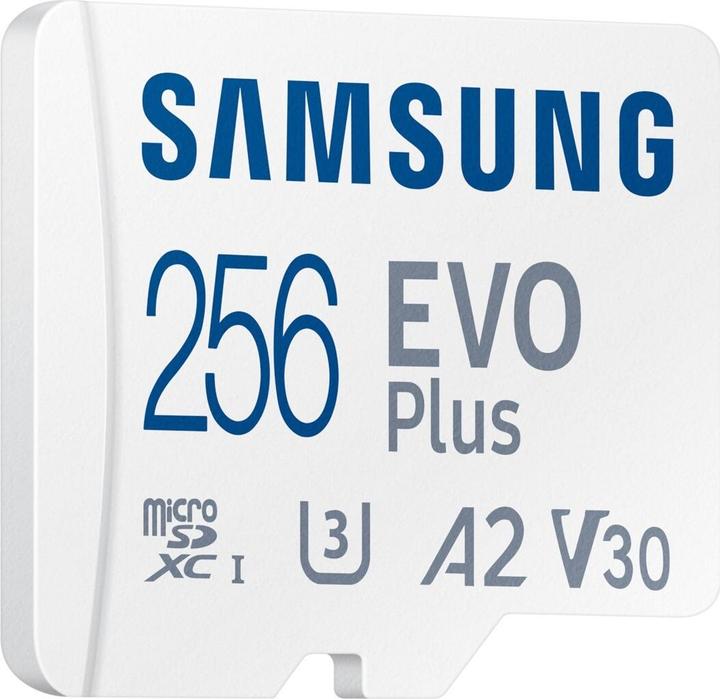 Image du produit Samsung EVO Plus (256 Go, microSDXC, U3, UHS-I)