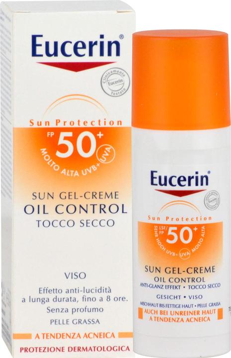 Immagine prodotto Eucerin Crema gel solare (Crema solare viso, SPF 50+, 50 ml, 150 g)