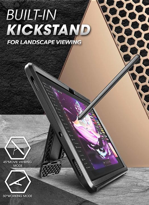 Produktbild Supcase - Unicorn Beetle Pro - Samsung Galaxy Tab S8 Ultra - Black