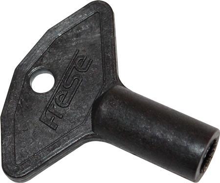 Actual product image Frese drain adjusting key - adjusting key, black plastic with round thread