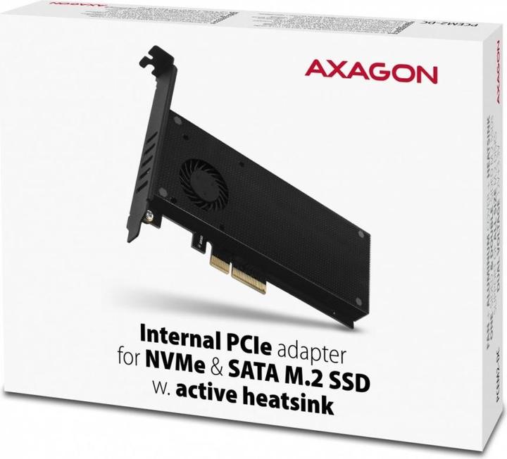 Actual product image Axagon PCEM2-DC