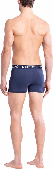 Produktbild Replay Trunk BOXER Style 01/C Basic Cuff Logo im 2er Pack (XXL, 2er Pack)