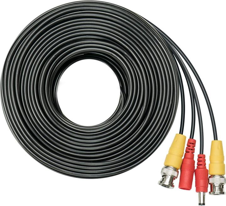 Image du produit PNI CCTV 30M Câble vidéo et d'alimentation pour caméra de surveillance 30m (Câble)