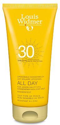 Immagine prodotto Louis Widmer All Day Sun Milk profumato (Latte solare, SPF 30, 100 ml, 137 g)