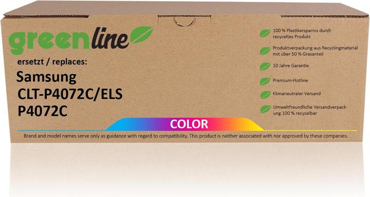 Produktbild Inkadoo Toner greenline ersetzt Samsung CLT-Y 4072 S/ELS / Y4072S Toner