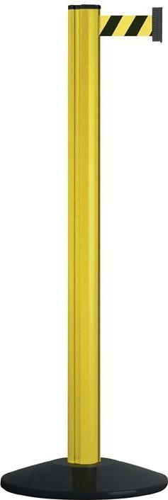 Via Guide Riempaal enkel D83xH970mm geel Riem zwart/geel Voet VG
