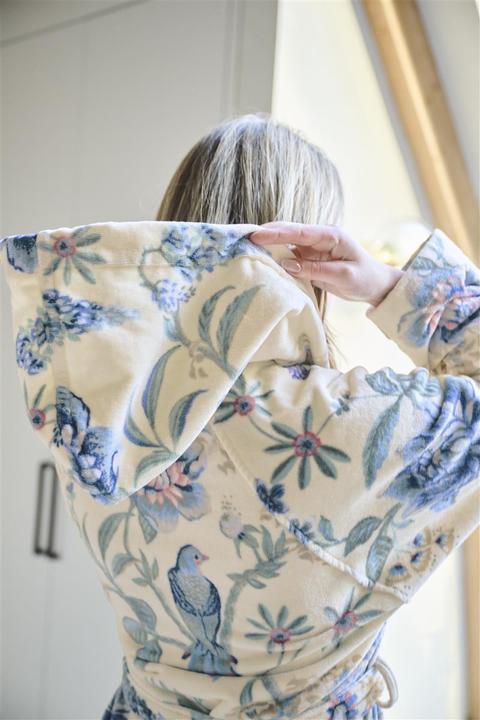 Produktbild PIP Studio Secret Garden Bademantel white blue L (1Stück) (L)