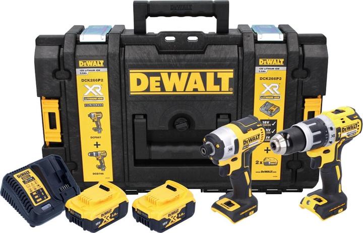 Produktbild DeWalt DCK266P2-QW 18V Combo Kit (Akkubetrieb)