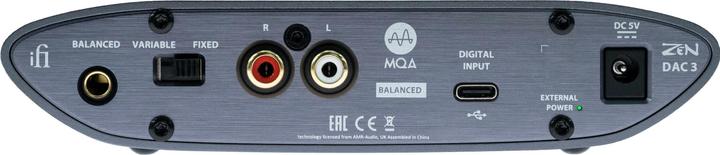 Image du produit iFi Audio Zen Dac 3 (commutateur de gain, USB-DAC, Bass Boost)